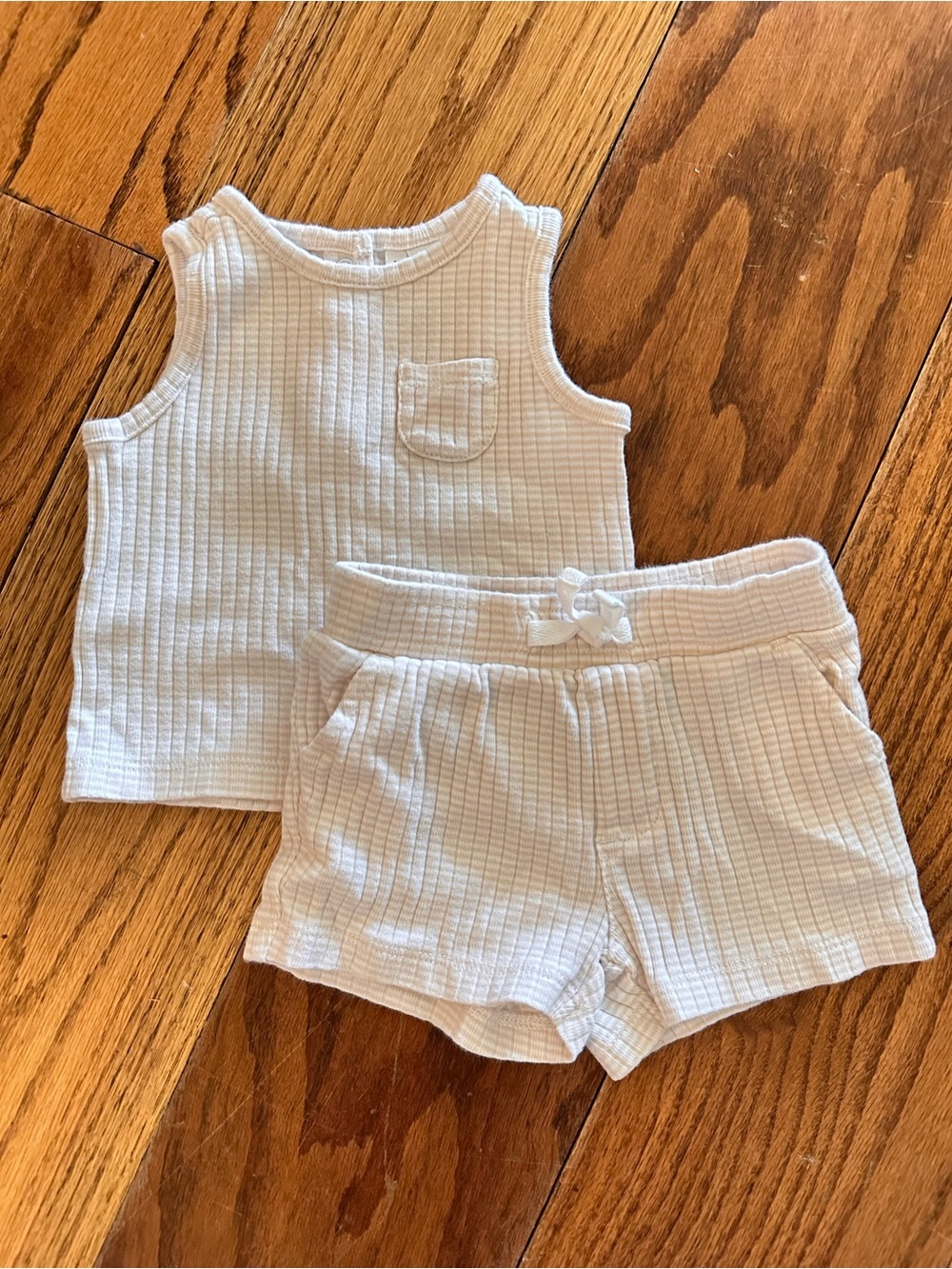 Janie & Jack Tank and Shorts Outfit
